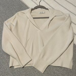 A&F Collared Sweater